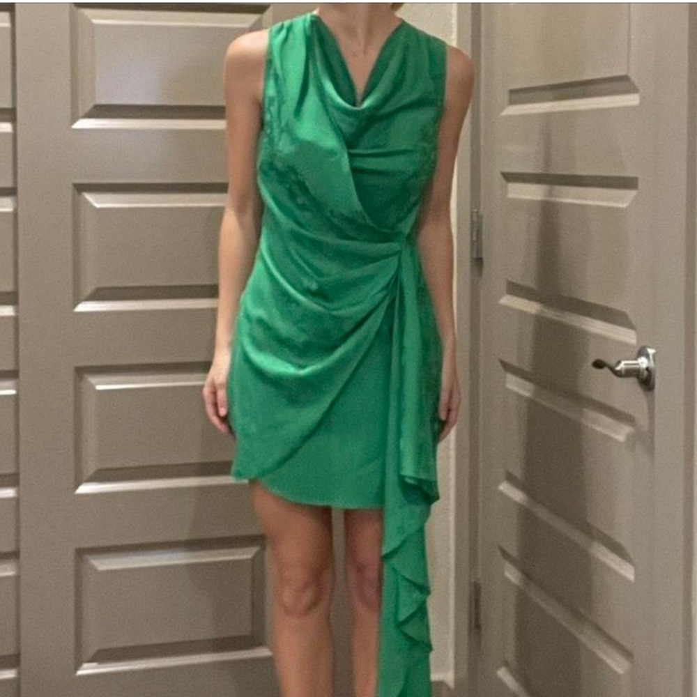 Ronny Kobo Green Dress